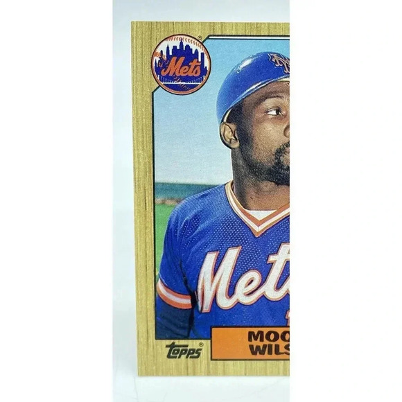 Mookie Wilson #625 New York Mets Vintage 1987 Topps TCG MLB Mint - Picture 2 of 6